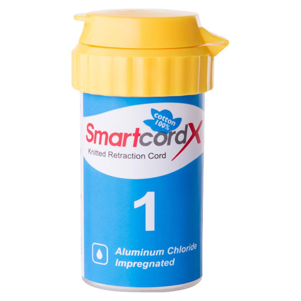 Smartcord X Retraktionsfaden imprägniert mit 25 % AlCl3 - 254 cm (1) - X 1 (medium) blau