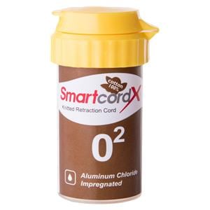 Smartcord X Retraktionsfaden imprägniert mit 25 % AlCl3 - 254 cm (1) - X 02 (extrafein) braun