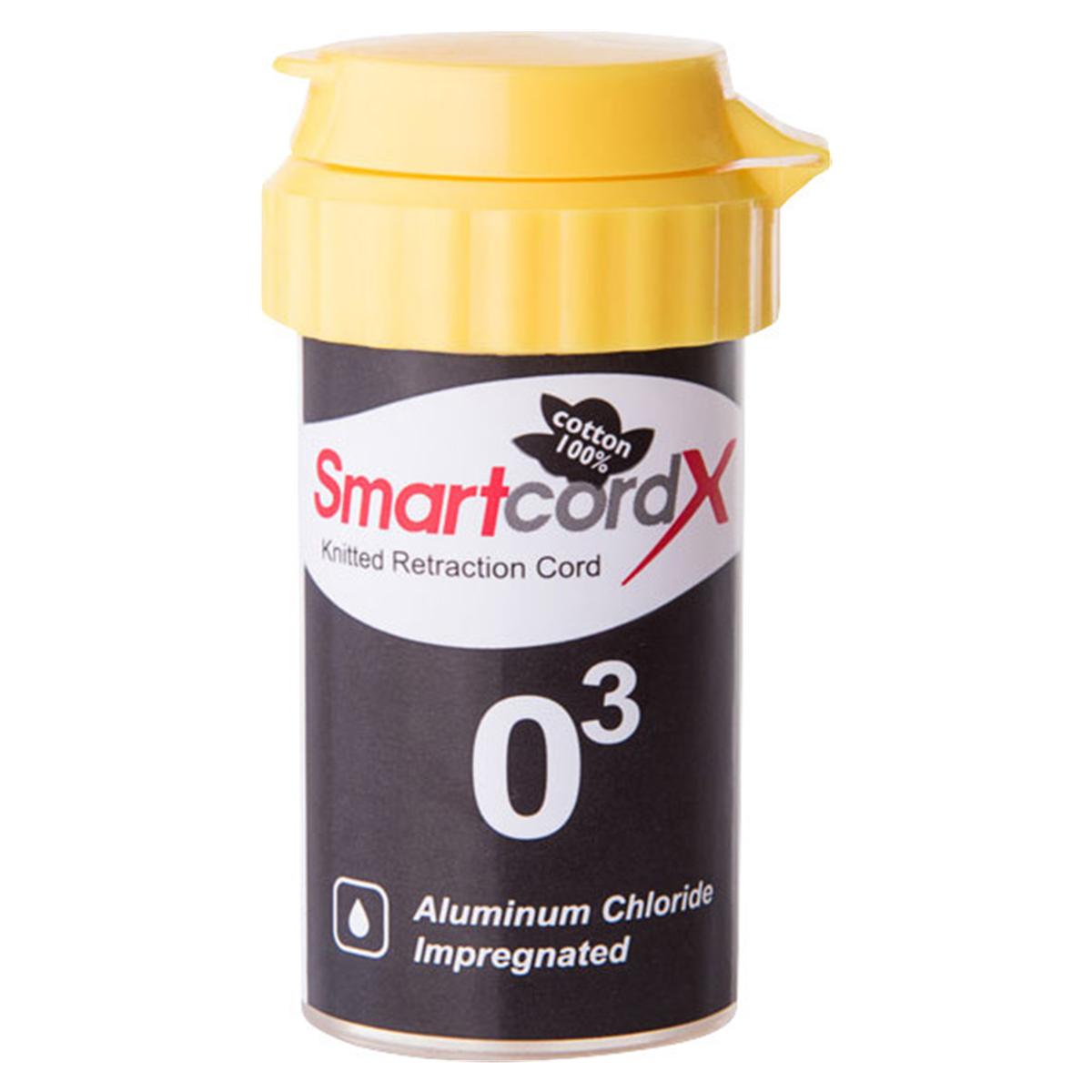 Smartcord X Retraktionsfaden imprägniert mit 25 % AlCl3 - 254 cm (1) - X 03 (ultrafein) schwarz
