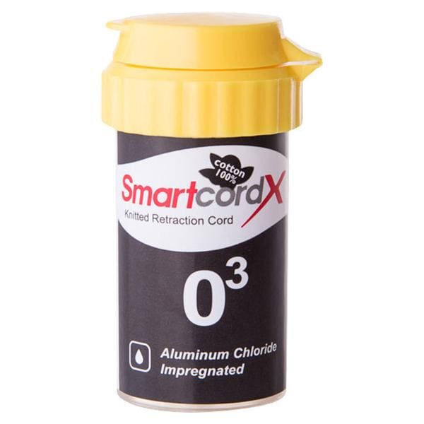 Smartcord X Retraktionsfaden imprägniert mit 25 % AlCl3 - 254 cm (1) - X 03 (ultrafein) schwarz