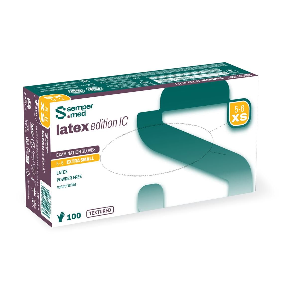 Sempermed® Latex edition IC NR PF - Größe XS