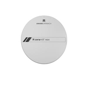 ceramill® wax - Ø 98 mm - Weiß, Stärke 20 mm