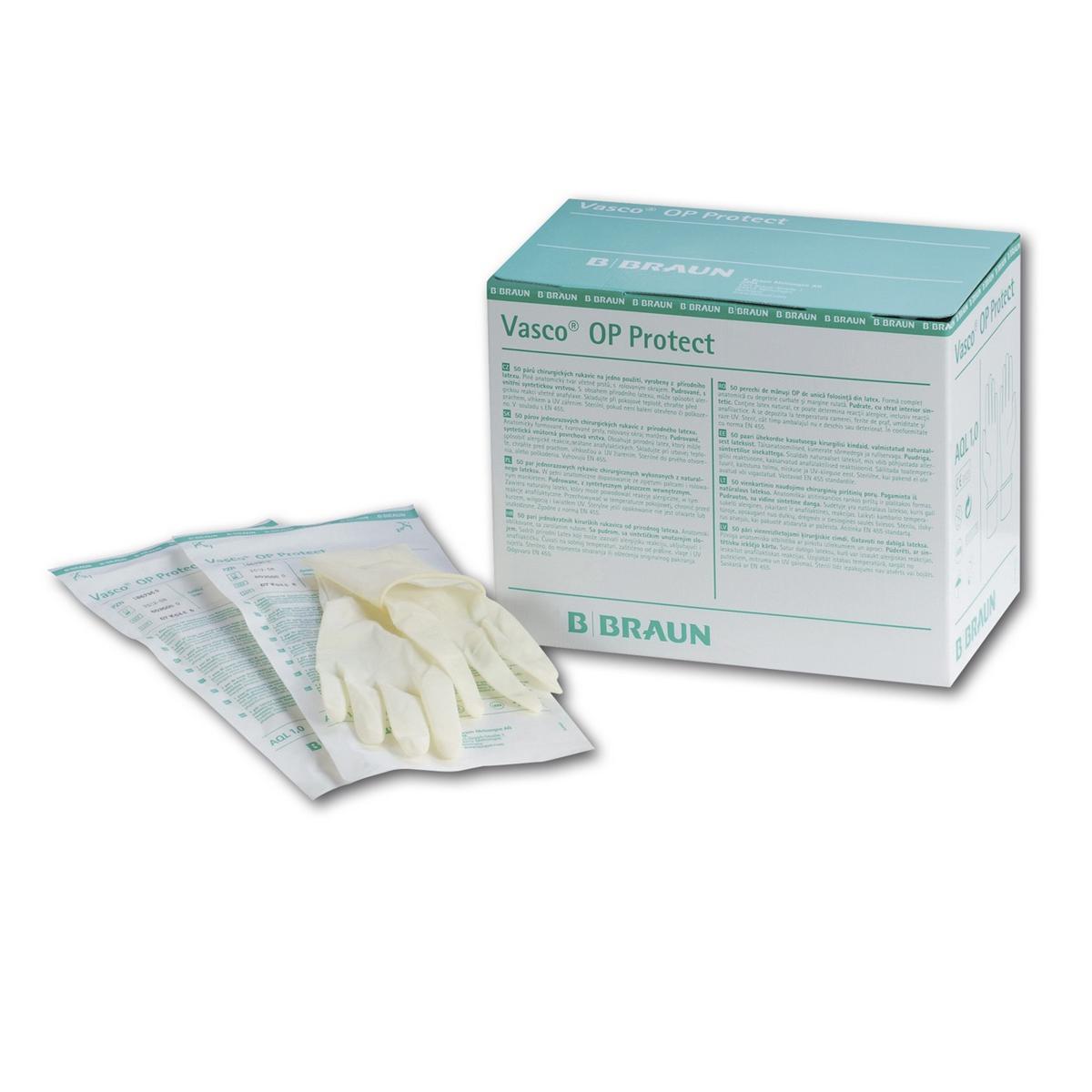 Vasco® OP Protect gepudert - Größe 6.5, Packung 50 Paar