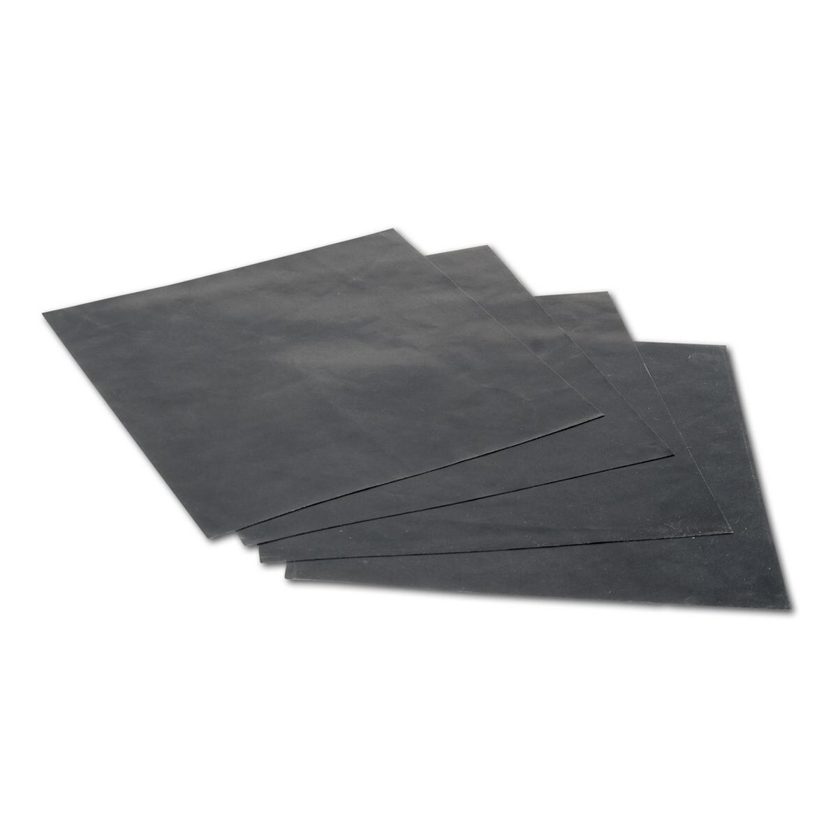 HS-Kofferdam Format 15 x 15 cm - Schwarz, mittel, Packung 36 Blatt