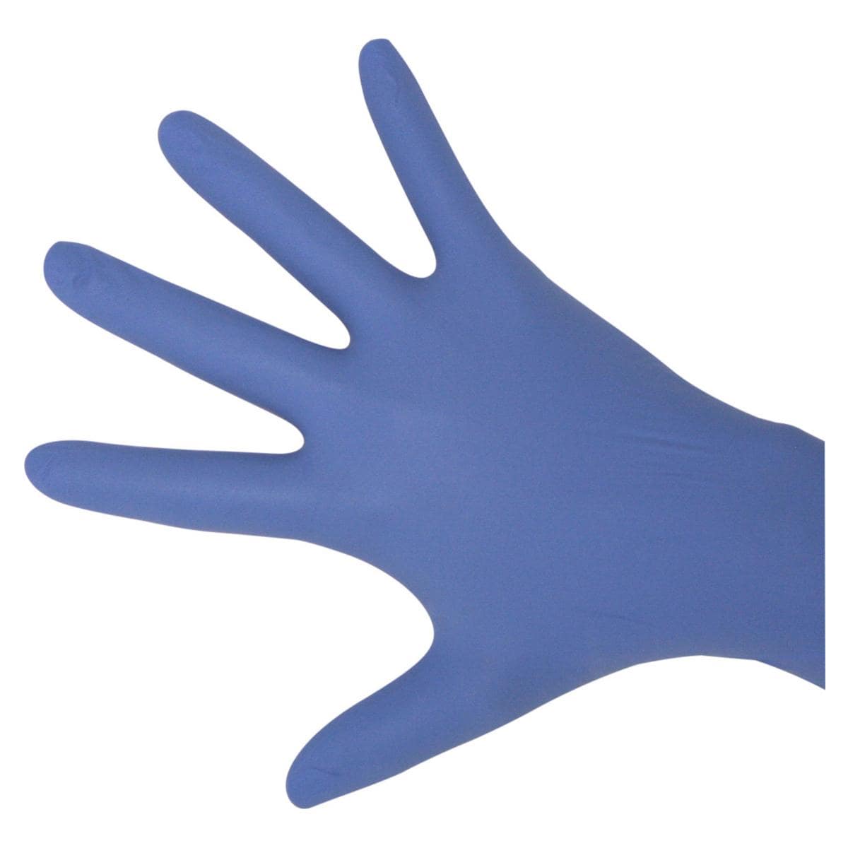HS-Nitril Handschuhe puderfrei mit Geruch, Criterion® - Blau, Traubengeruch, Größe XS, Packung 100 Stück