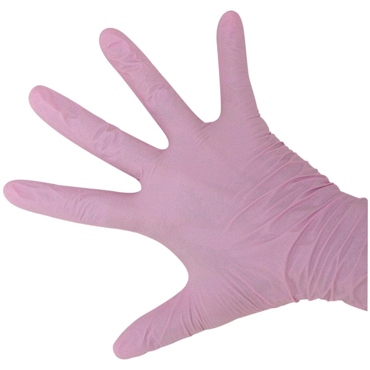 HS-Nitril Handschuhe puderfrei mit Geruch, Criterion® - Pink, Bubblegumgeruch, Größe L, Packung 100 Stück