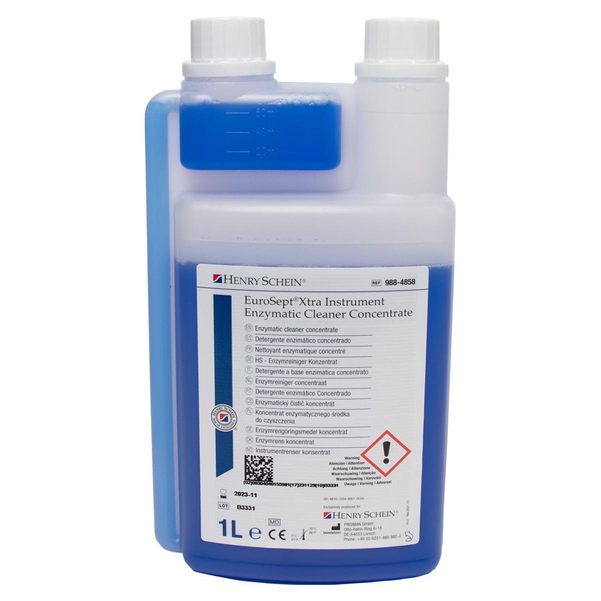 HS-Enzymreiniger für Instrumente Eurosept® Xtra, Instrument Cleaner - Dosierflasche 1 Liter