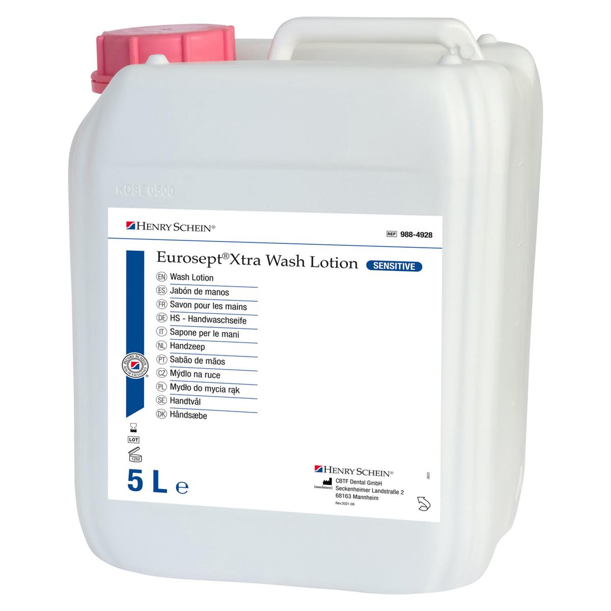 HS-Waschlotion Sensitiv Eurosept® Xtra, Washlotion Sensitive - Kanister 5 Liter