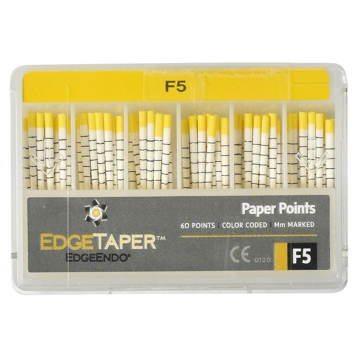 EdgeTaper Papierspitze - Standardpackung - Größe F5, Packung 60 Stück