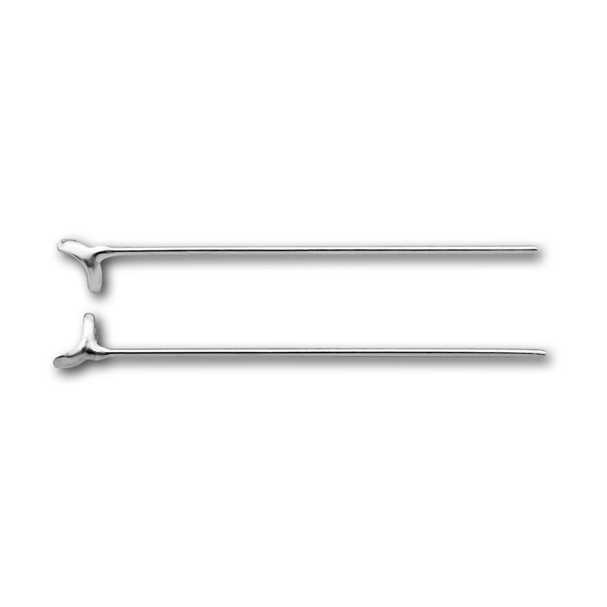 Klammern - Form J schräg, Ø 1,1 mm, Packung 10 Stück