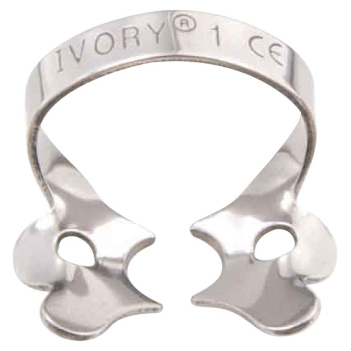 Ivory® Kofferdamklammern - Einzelgrößen - Größe 1