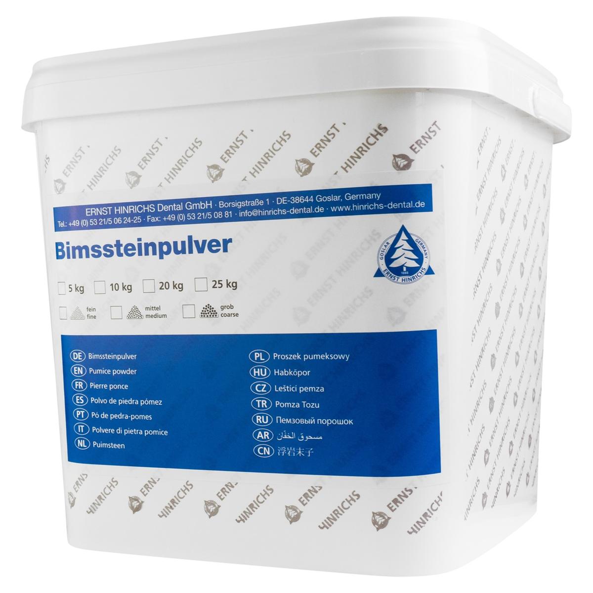 Bimssteinpulver mittel - Eimer 10 kg