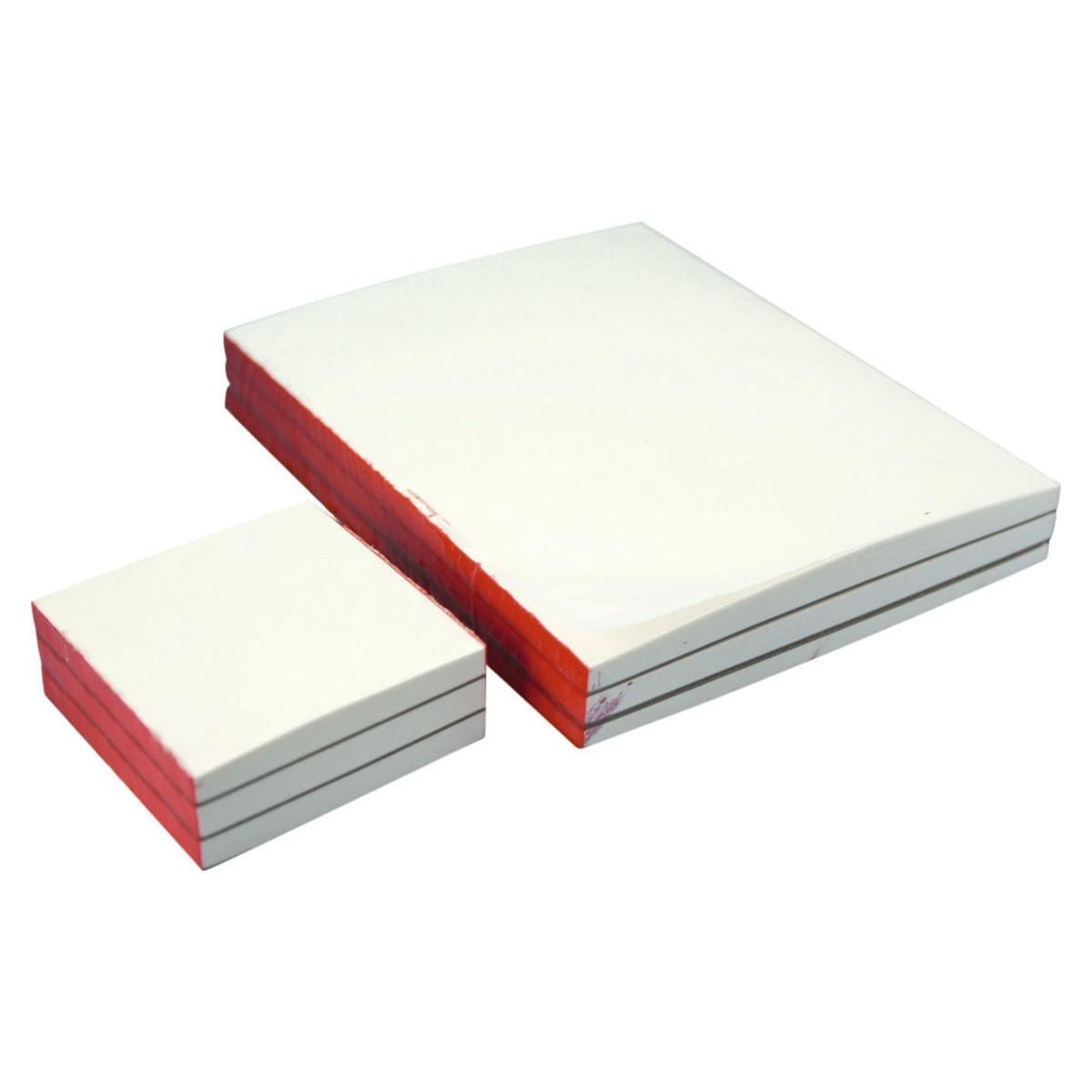 HS-Anmischblock Pergament - Format 50 x 50 mm, Block 3 x 100 Blatt